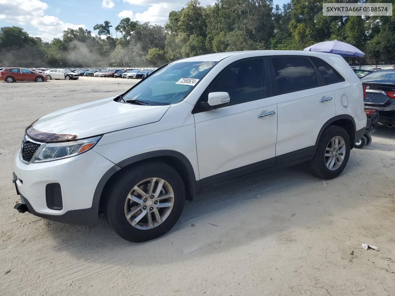 5XYKT3A66FG588574 2015 Kia Sorento Lx