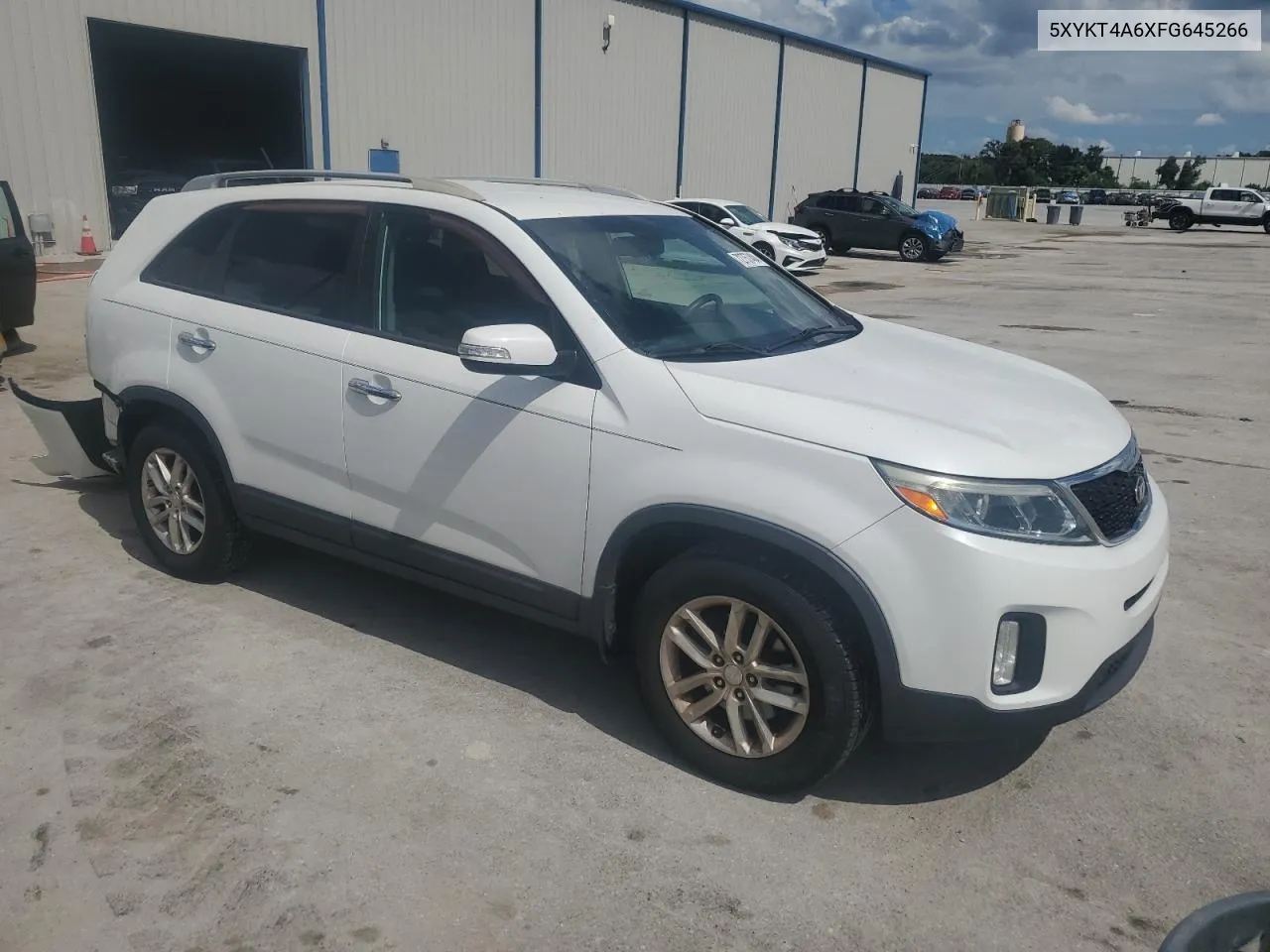 2015 Kia Sorento Lx VIN: 5XYKT4A6XFG645266 Lot: 72757484