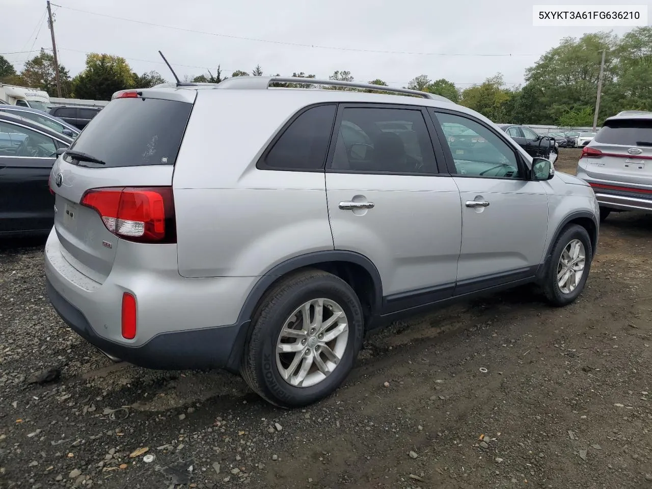 5XYKT3A61FG636210 2015 Kia Sorento Lx