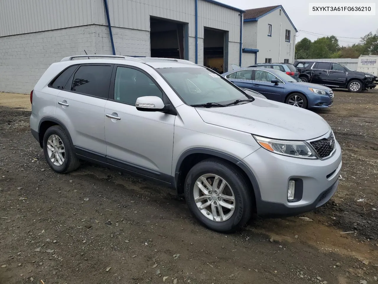 5XYKT3A61FG636210 2015 Kia Sorento Lx