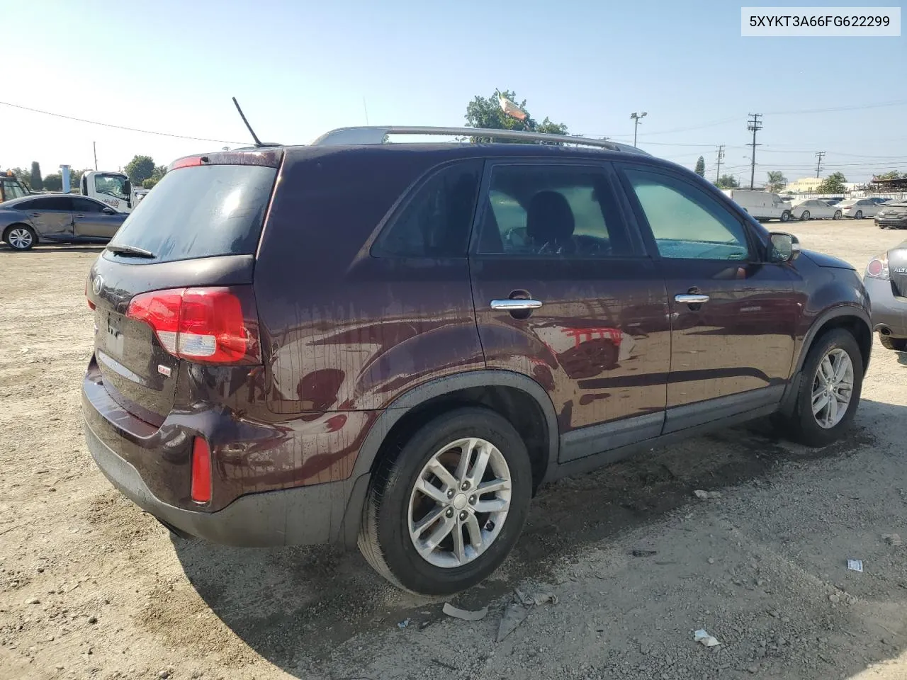 5XYKT3A66FG622299 2015 Kia Sorento Lx