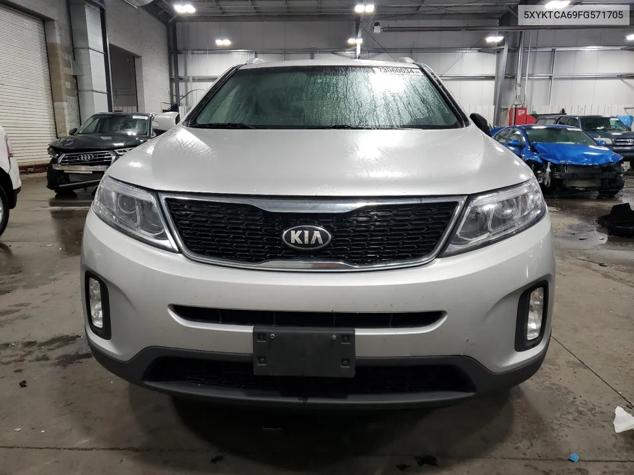 2015 Kia Sorento Lx VIN: 5XYKTCA69FG571705 Lot: 73060034