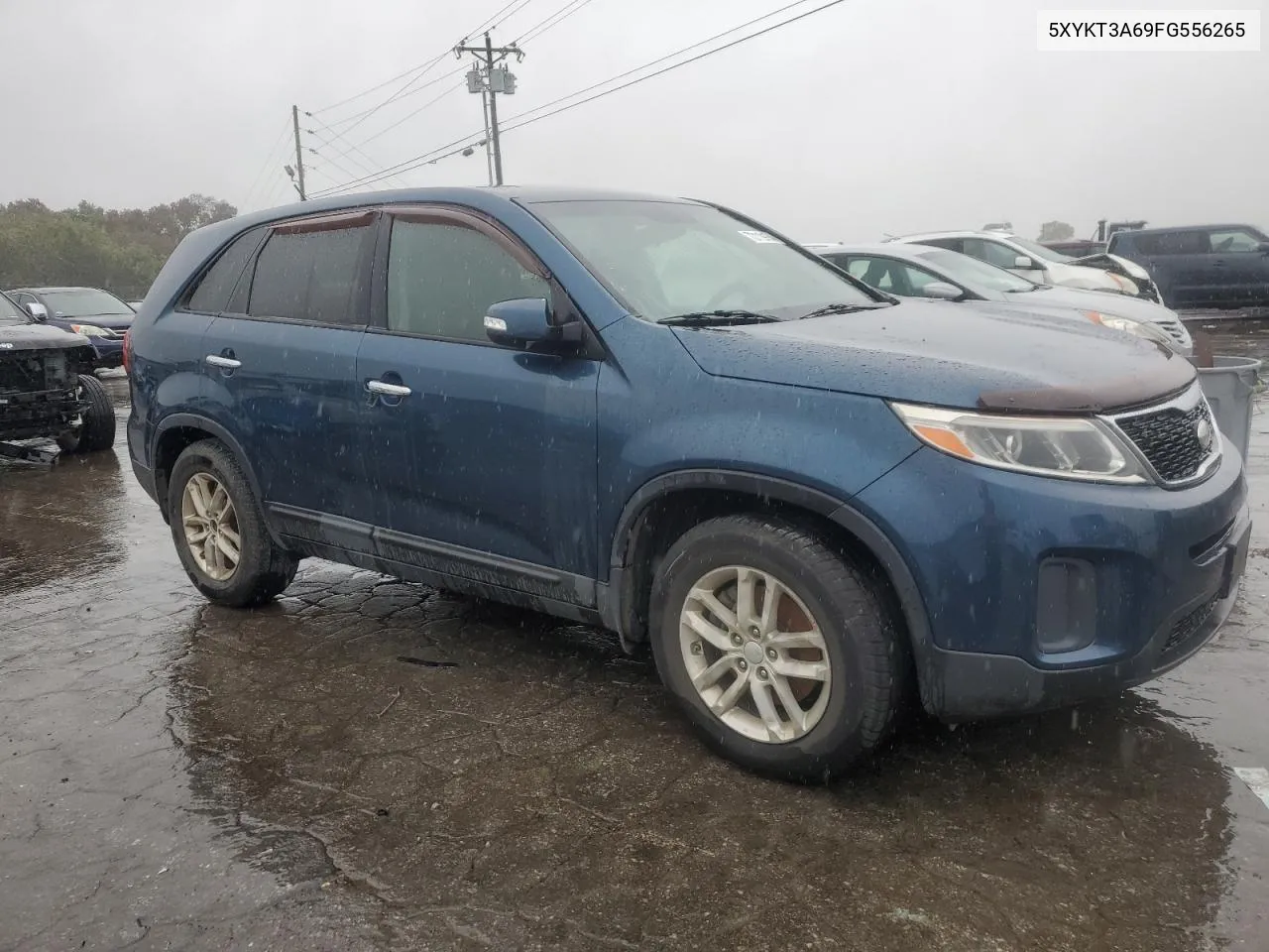 2015 Kia Sorento Lx VIN: 5XYKT3A69FG556265 Lot: 73119164