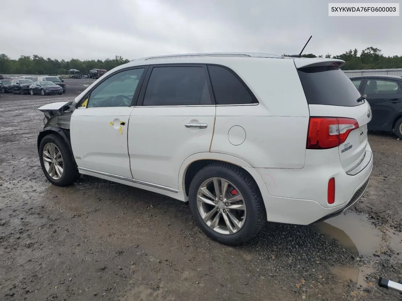 5XYKWDA76FG600003 2015 Kia Sorento Sx