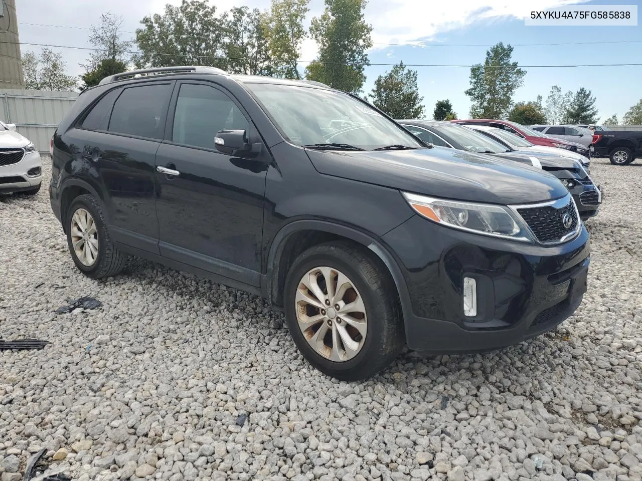 5XYKU4A75FG585838 2015 Kia Sorento Ex