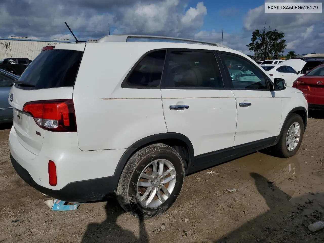 5XYKT3A60FG625179 2015 Kia Sorento Lx