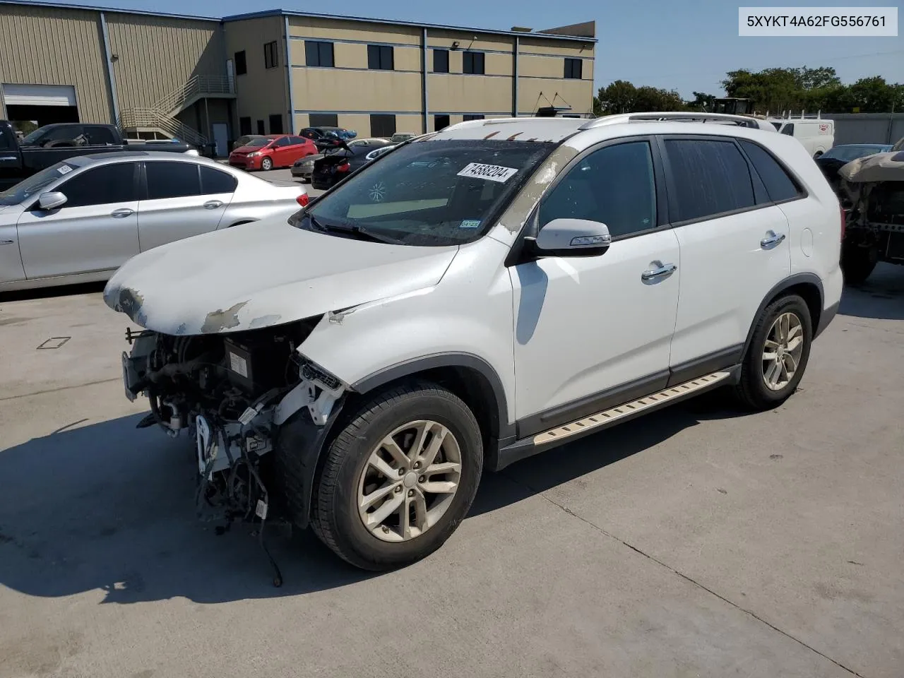 2015 Kia Sorento Lx VIN: 5XYKT4A62FG556761 Lot: 74588204