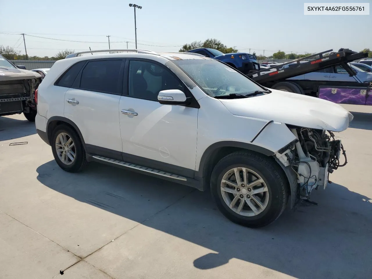 2015 Kia Sorento Lx VIN: 5XYKT4A62FG556761 Lot: 74588204