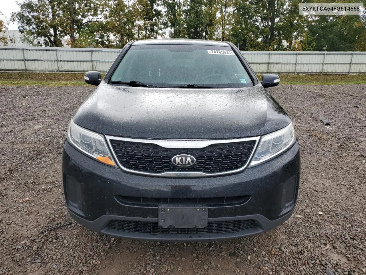 2015 Kia Sorento Lx VIN: 5XYKTCA64FG614668 Lot: 74785824