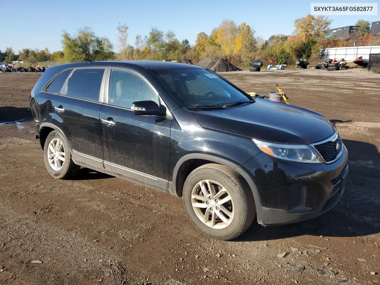 2015 Kia Sorento Lx VIN: 5XYKT3A65FG582877 Lot: 76542924