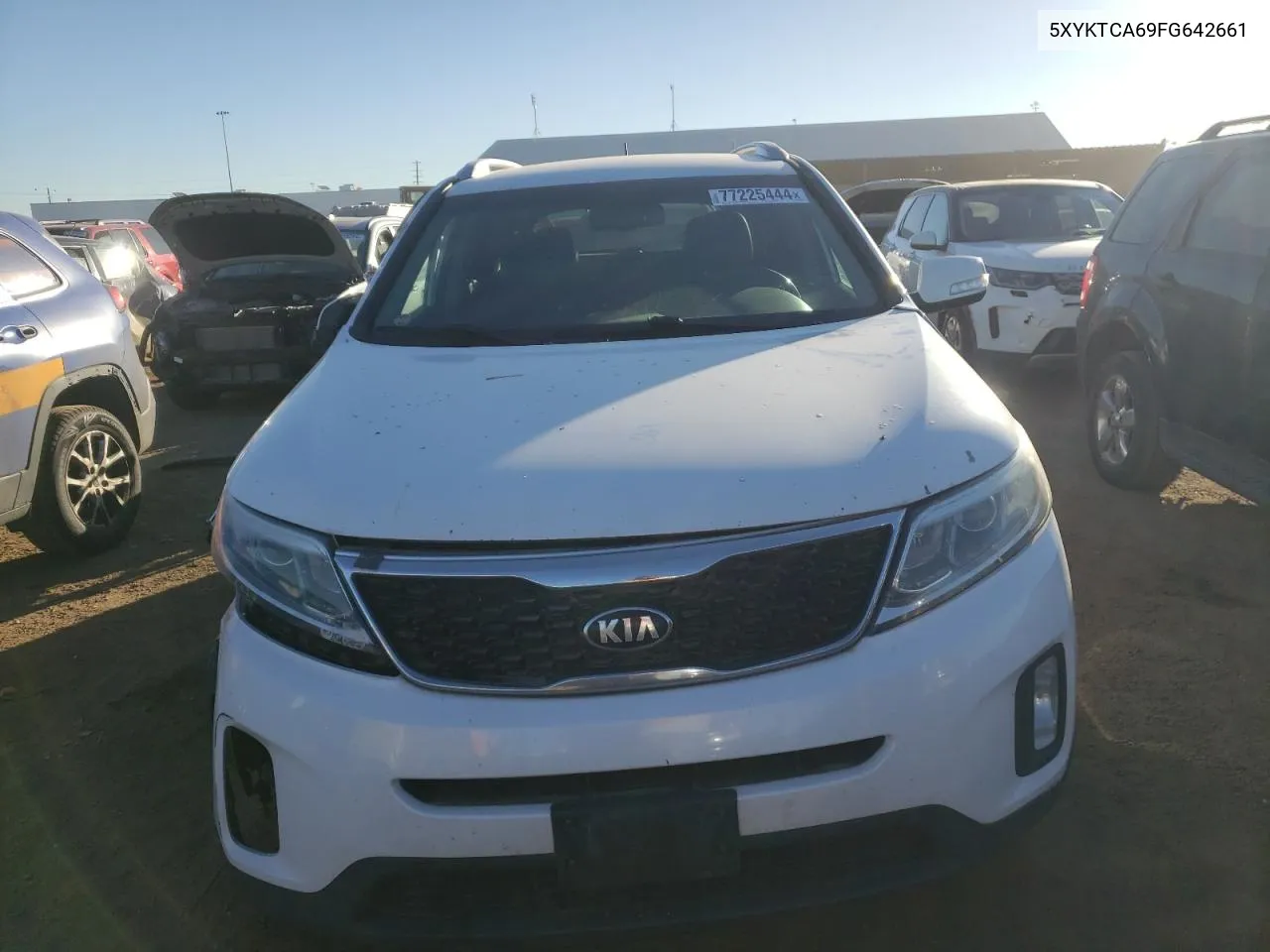 2015 Kia Sorento Lx VIN: 5XYKTCA69FG642661 Lot: 77225444