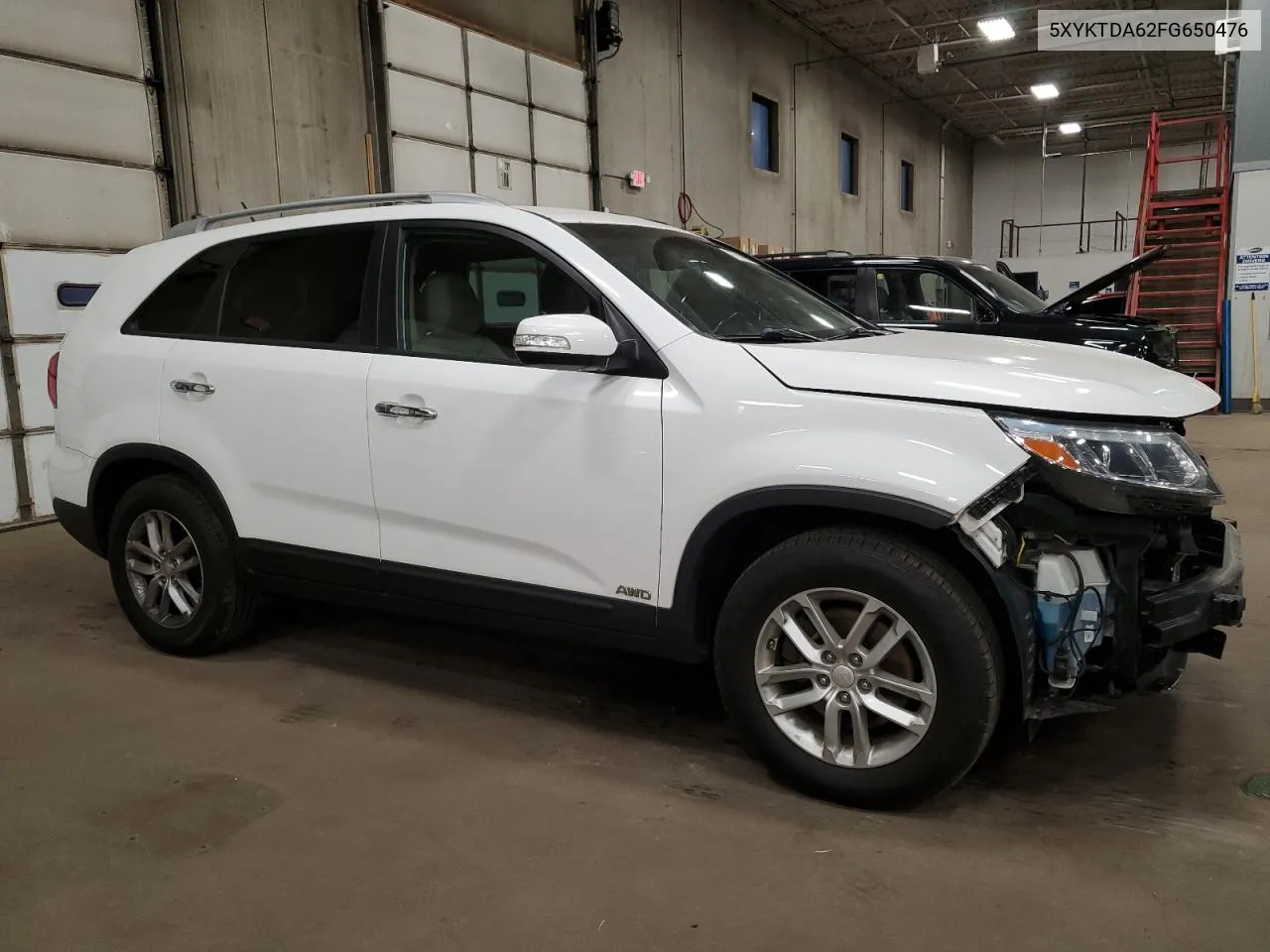 2015 Kia Sorento Lx VIN: 5XYKTDA62FG650476 Lot: 77789654