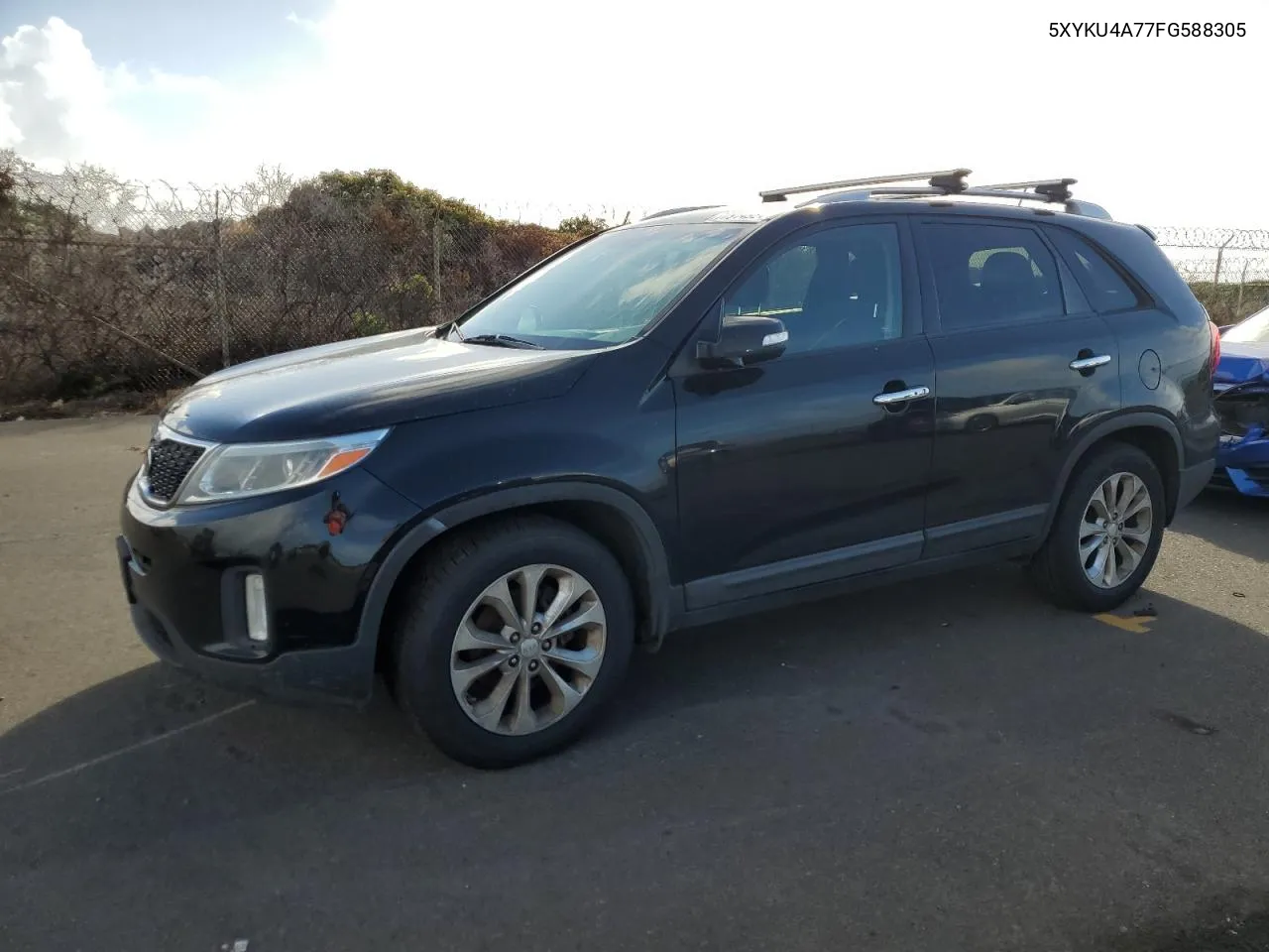 2015 Kia Sorento Ex VIN: 5XYKU4A77FG588305 Lot: 77914964