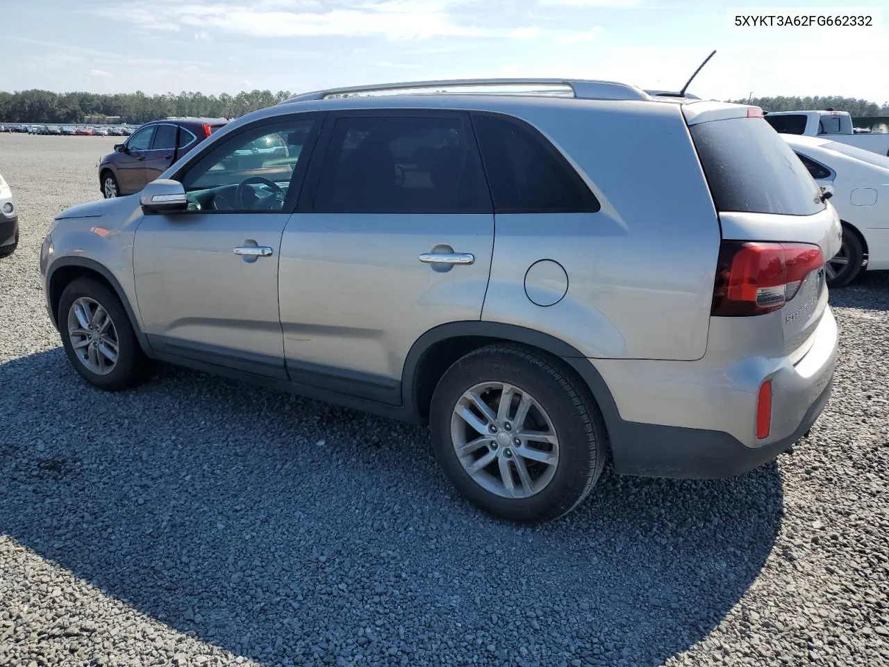 2015 Kia Sorento Lx VIN: 5XYKT3A62FG662332 Lot: 78278284