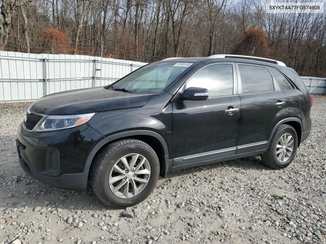 2015 Kia Sorento Lx VIN: 5XYKT4A77FG574908 Lot: 79185104