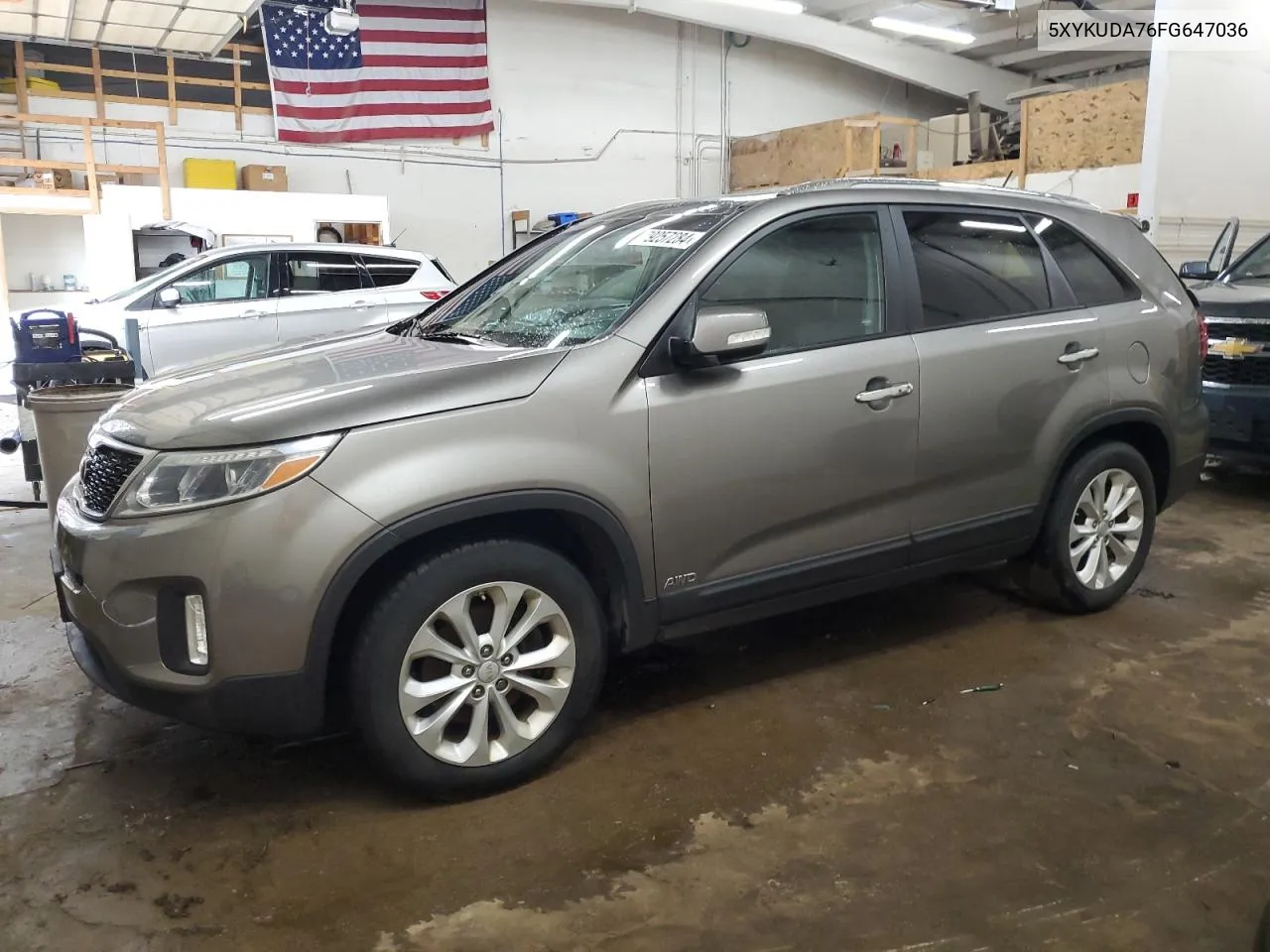 2015 Kia Sorento Ex VIN: 5XYKUDA76FG647036 Lot: 79257284