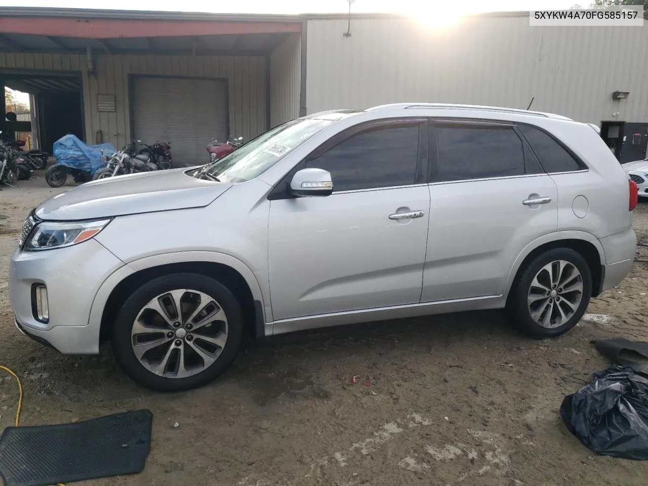 2015 Kia Sorento Sx VIN: 5XYKW4A70FG585157 Lot: 79608734