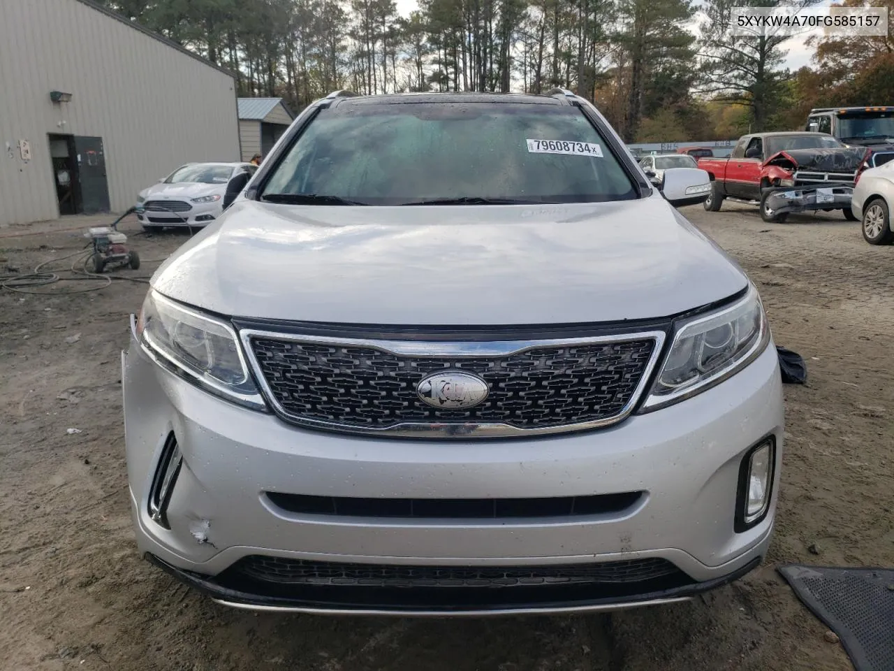 2015 Kia Sorento Sx VIN: 5XYKW4A70FG585157 Lot: 79608734