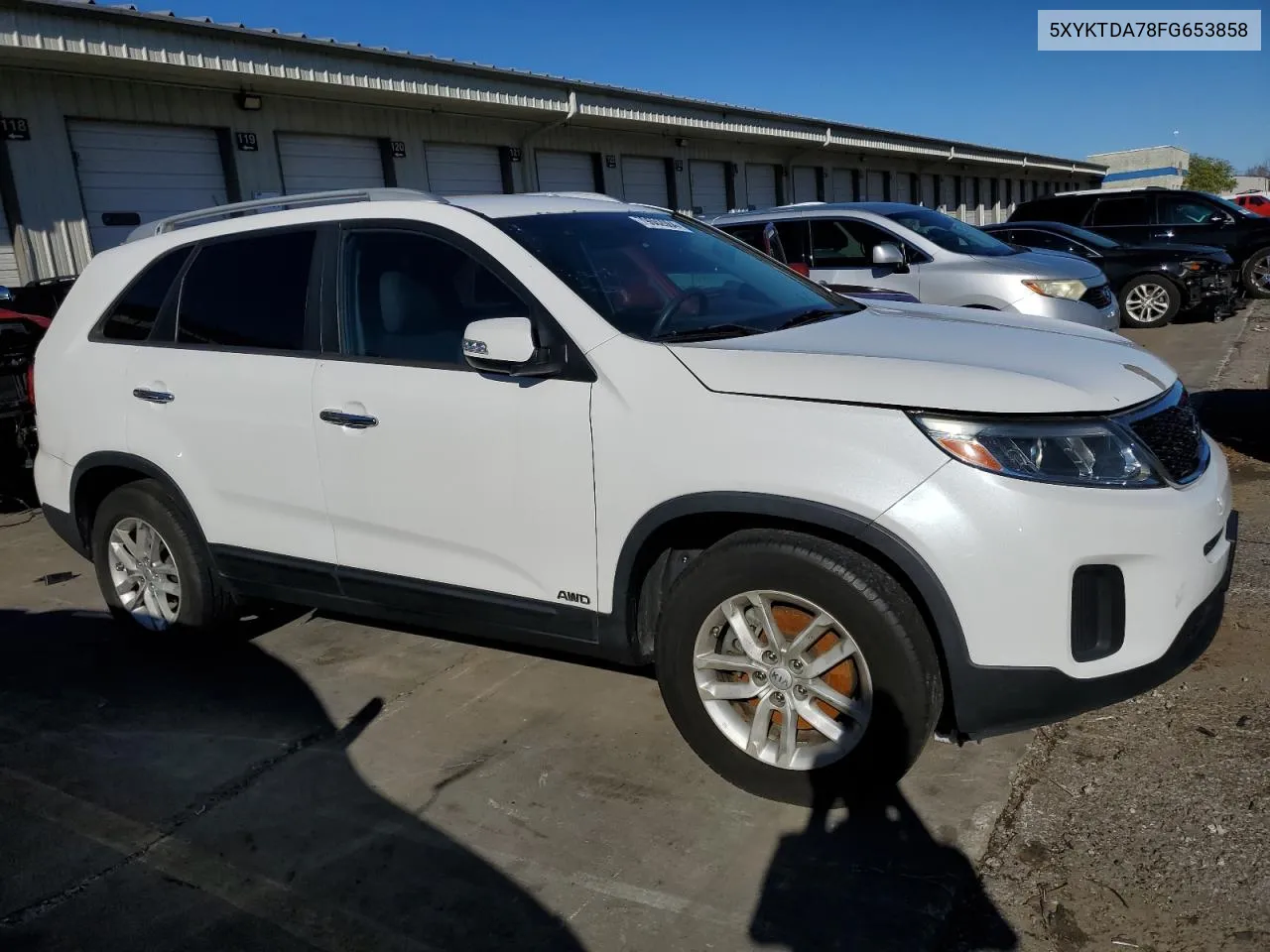 2015 Kia Sorento Lx VIN: 5XYKTDA78FG653858 Lot: 79662064