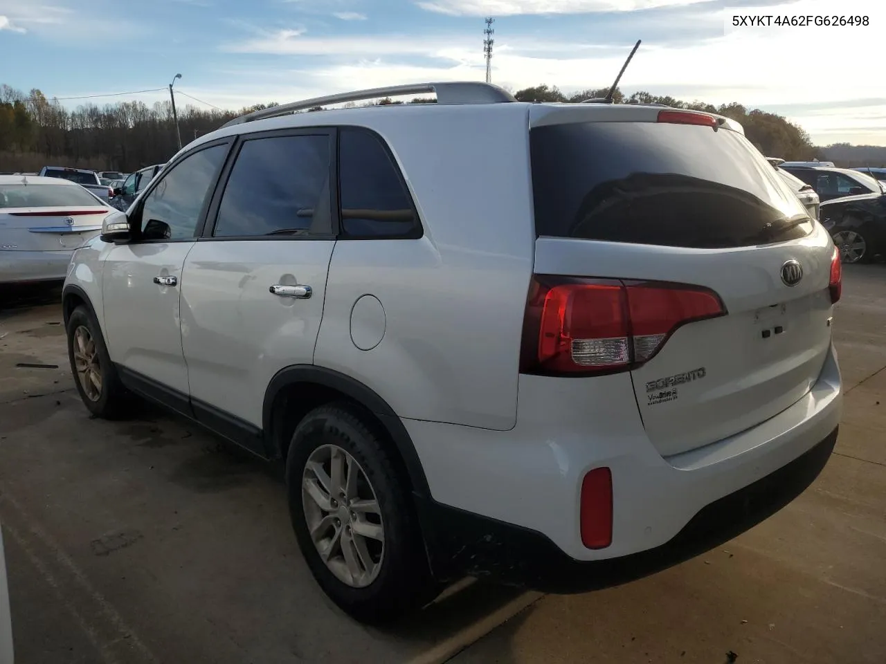 2015 Kia Sorento Lx VIN: 5XYKT4A62FG626498 Lot: 79662524