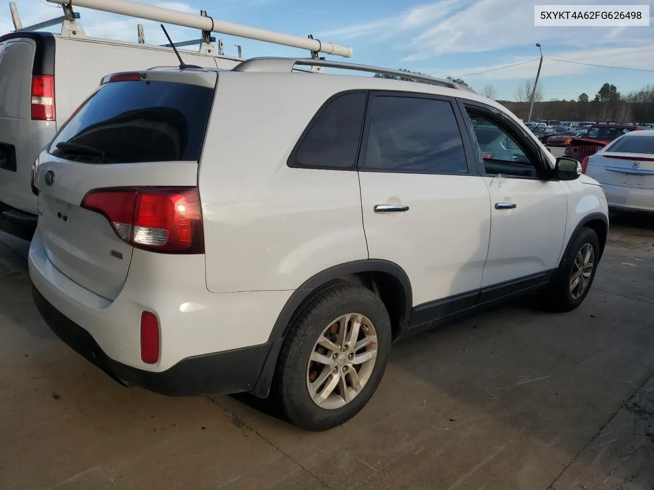 2015 Kia Sorento Lx VIN: 5XYKT4A62FG626498 Lot: 79662524