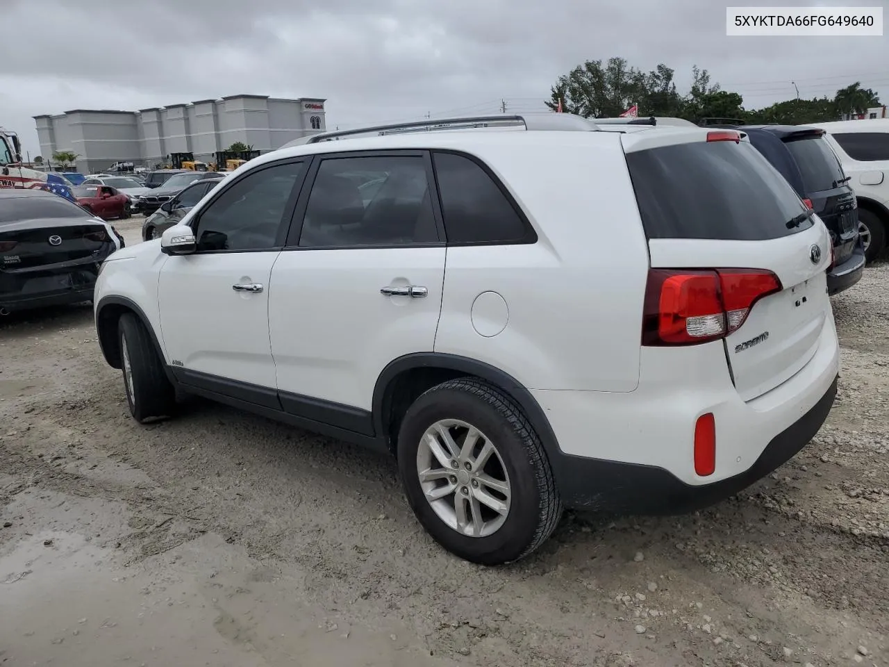 2015 Kia Sorento Lx VIN: 5XYKTDA66FG649640 Lot: 79680224