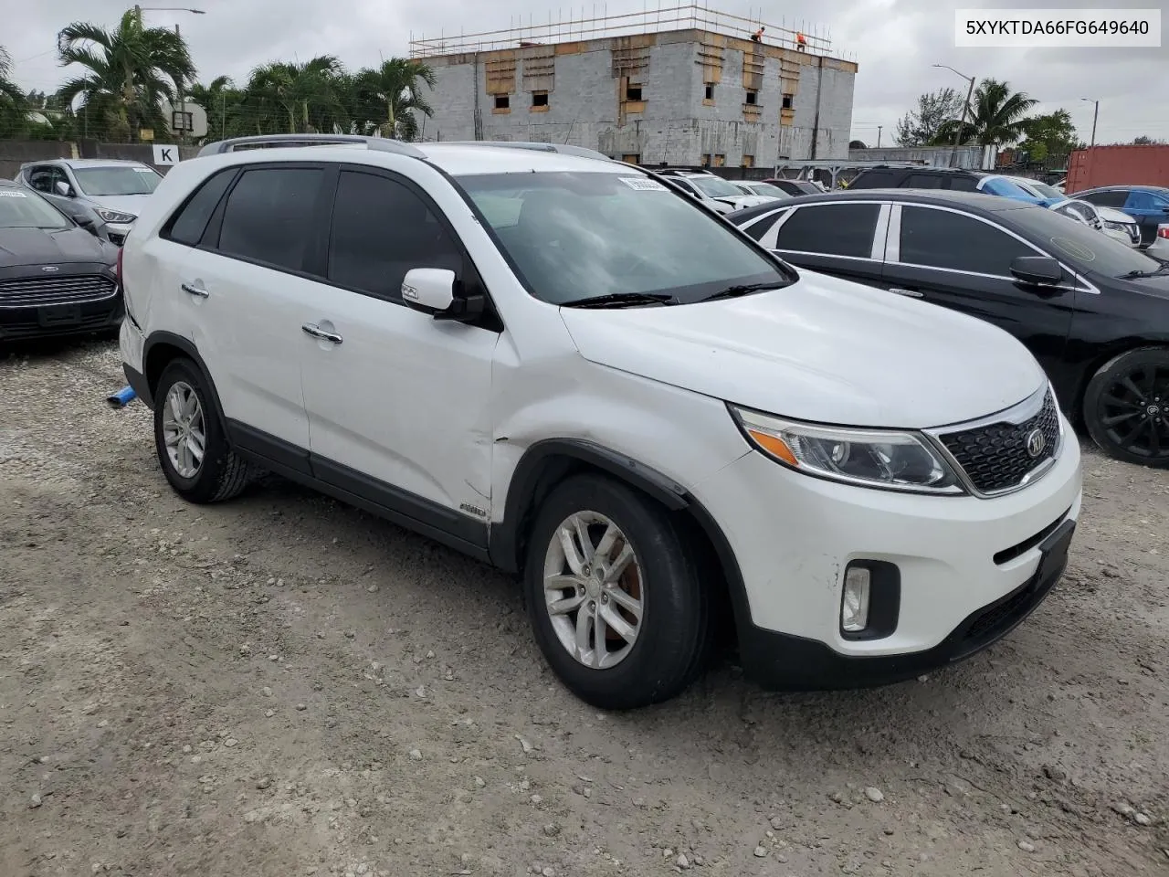 2015 Kia Sorento Lx VIN: 5XYKTDA66FG649640 Lot: 79680224