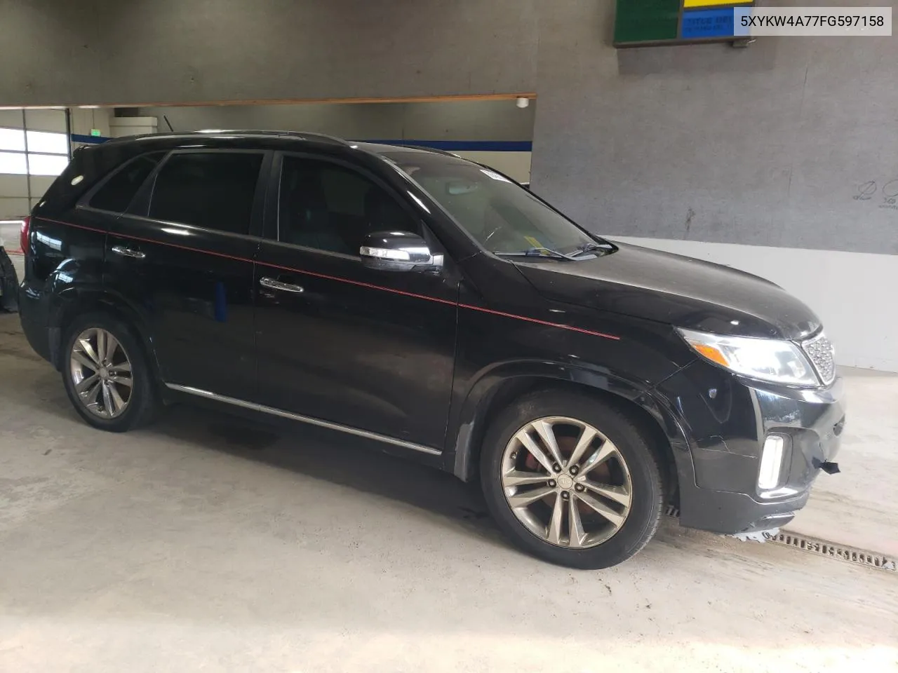 2015 Kia Sorento Sx VIN: 5XYKW4A77FG597158 Lot: 80545914