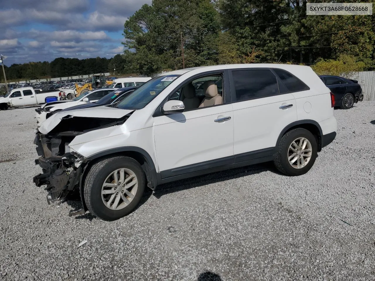 2015 Kia Sorento Lx VIN: 5XYKT3A68FG628668 Lot: 81322334