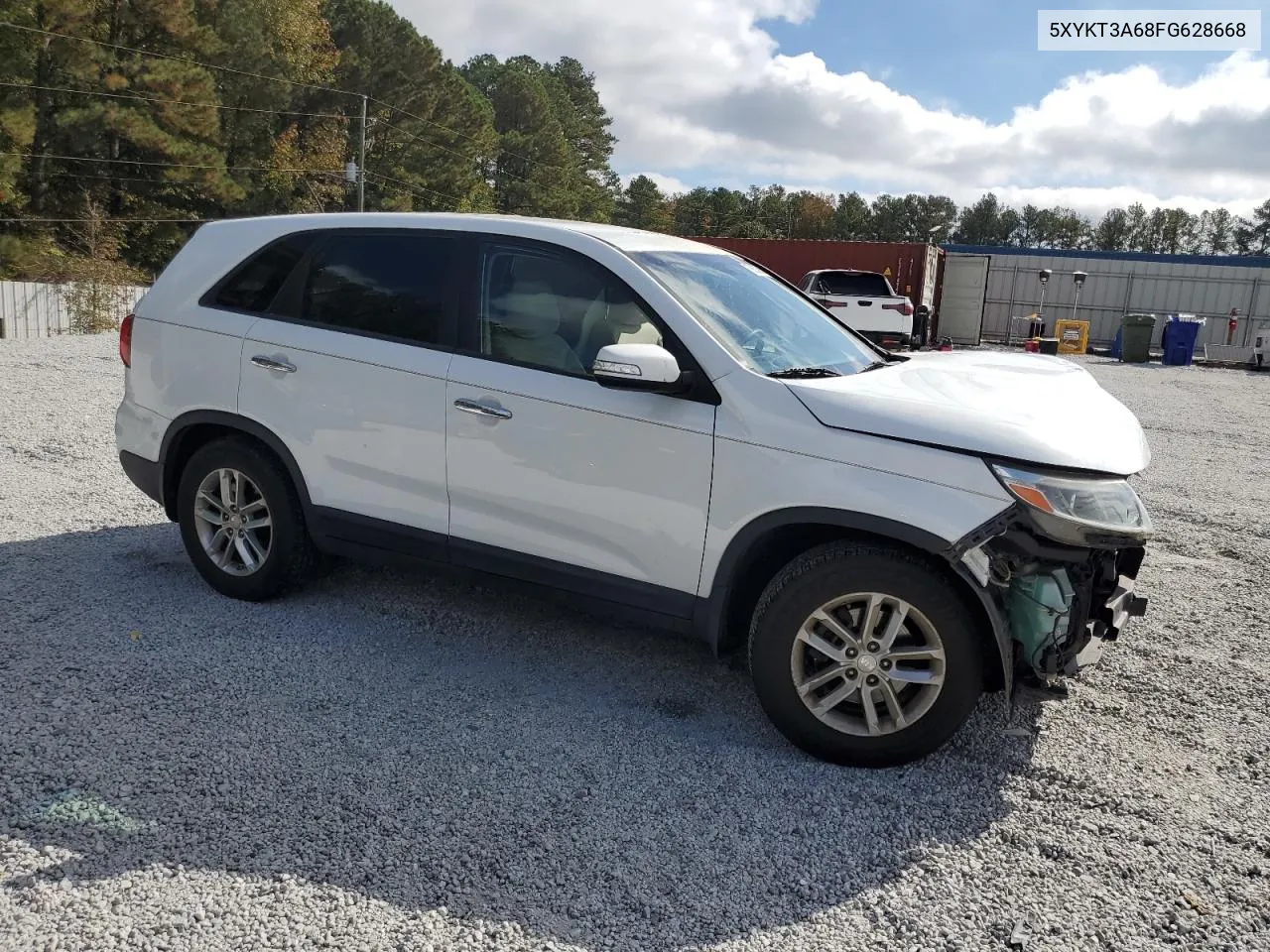 2015 Kia Sorento Lx VIN: 5XYKT3A68FG628668 Lot: 81322334