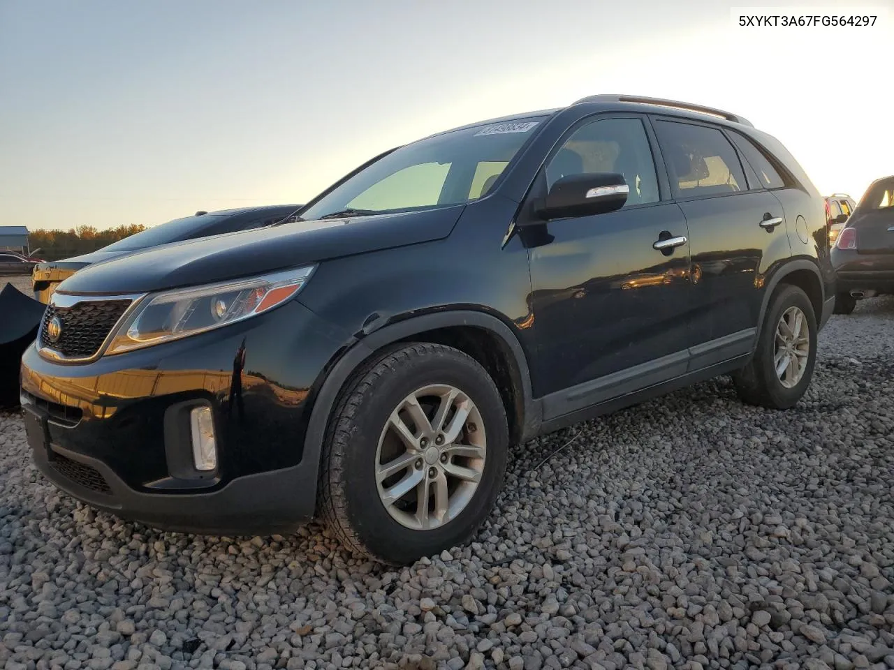 2015 Kia Sorento Lx VIN: 5XYKT3A67FG564297 Lot: 81498834