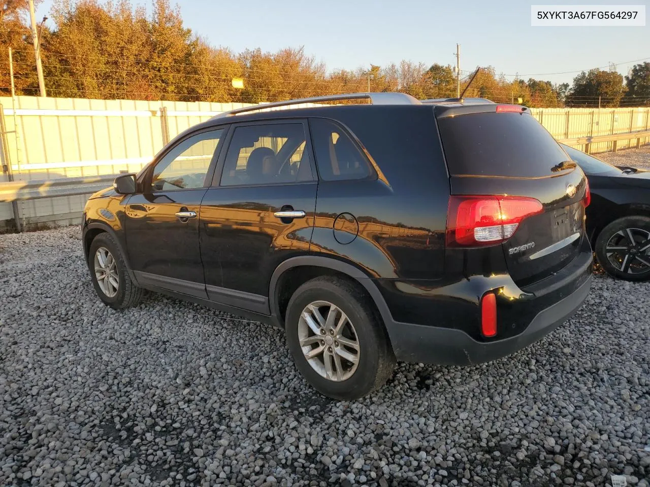 2015 Kia Sorento Lx VIN: 5XYKT3A67FG564297 Lot: 81498834