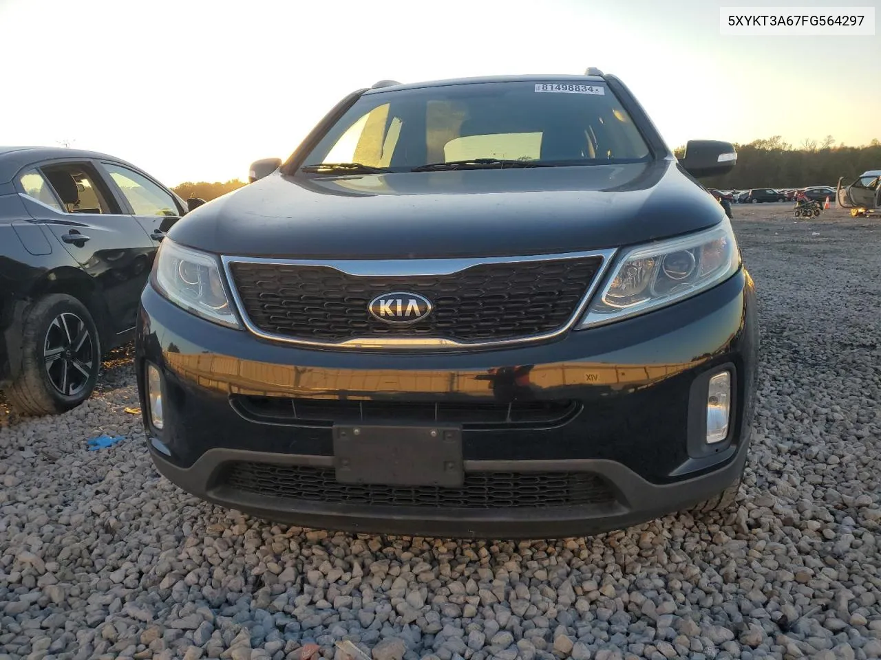 2015 Kia Sorento Lx VIN: 5XYKT3A67FG564297 Lot: 81498834