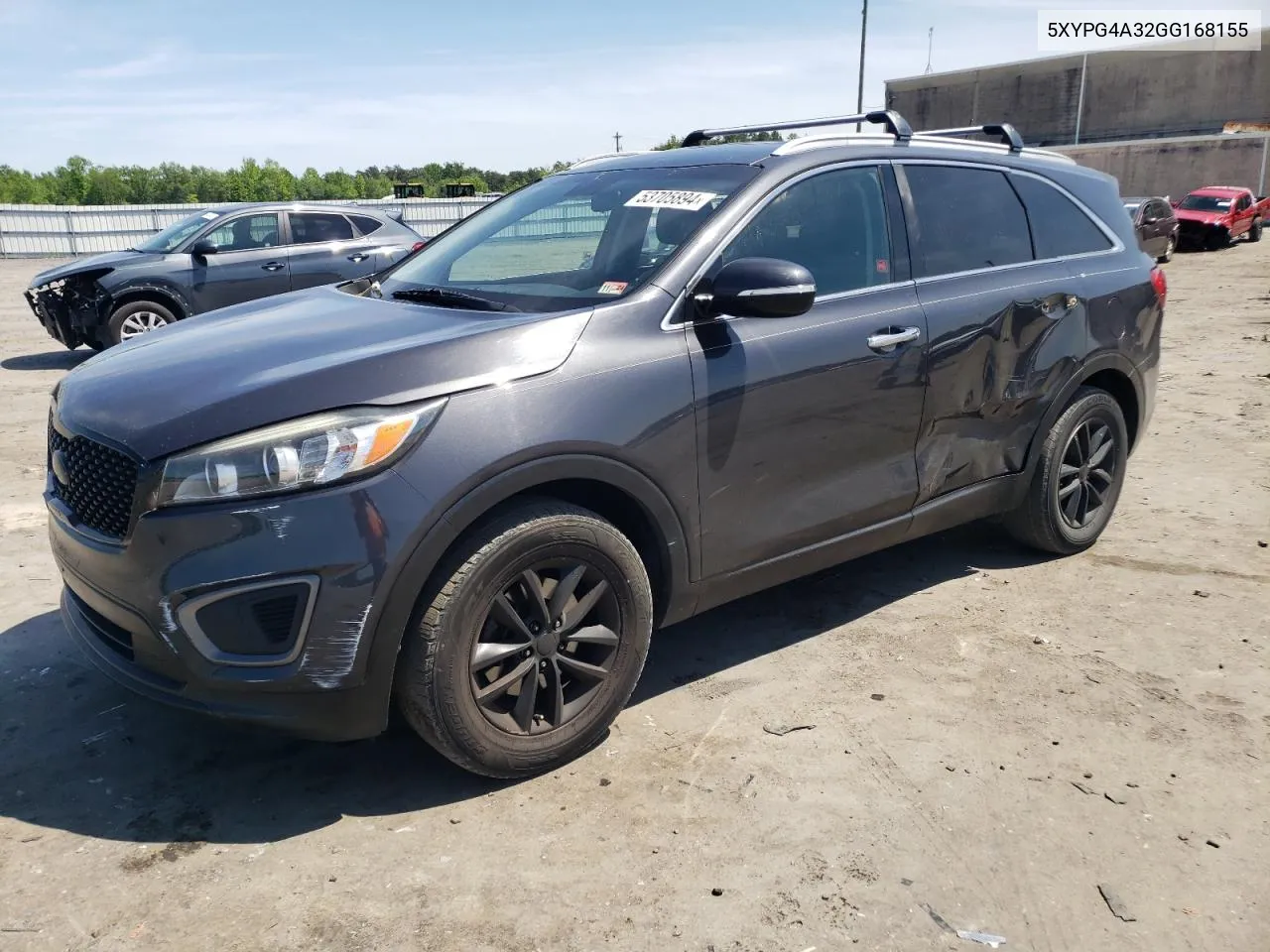 5XYPG4A32GG168155 2016 Kia Sorento Lx