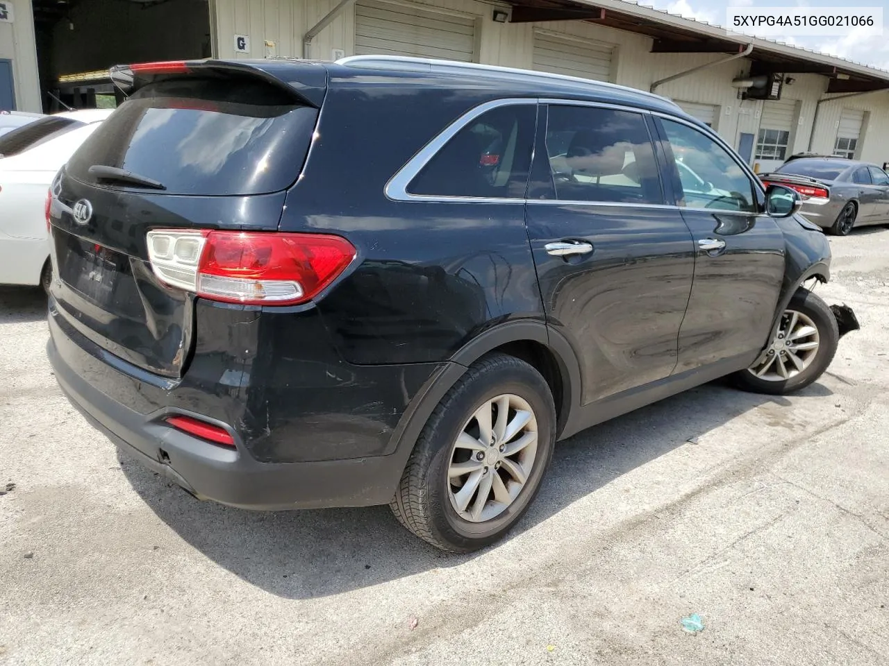 2016 Kia Sorento Lx VIN: 5XYPG4A51GG021066 Lot: 55275994