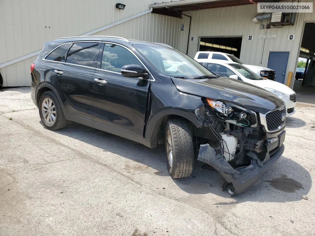 2016 Kia Sorento Lx VIN: 5XYPG4A51GG021066 Lot: 55275994