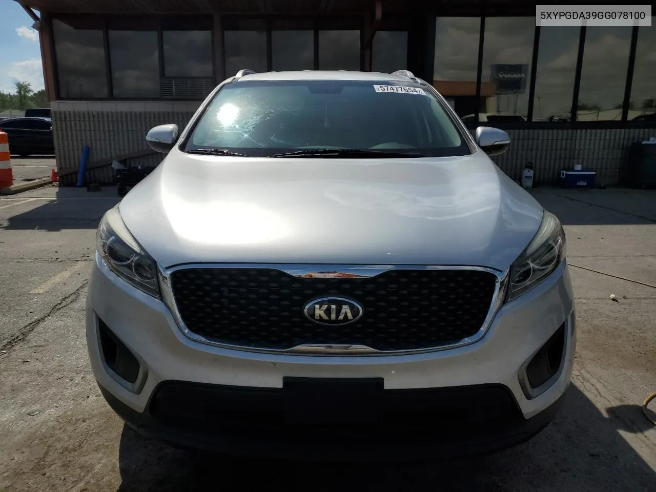 5XYPGDA39GG078100 2016 Kia Sorento Lx