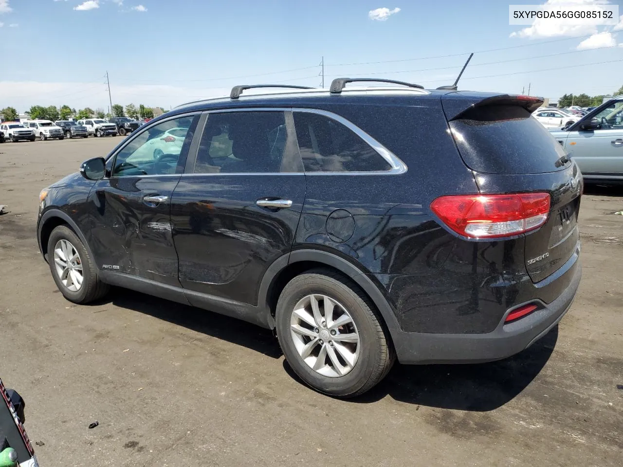 2016 Kia Sorento Lx VIN: 5XYPGDA56GG085152 Lot: 59266944