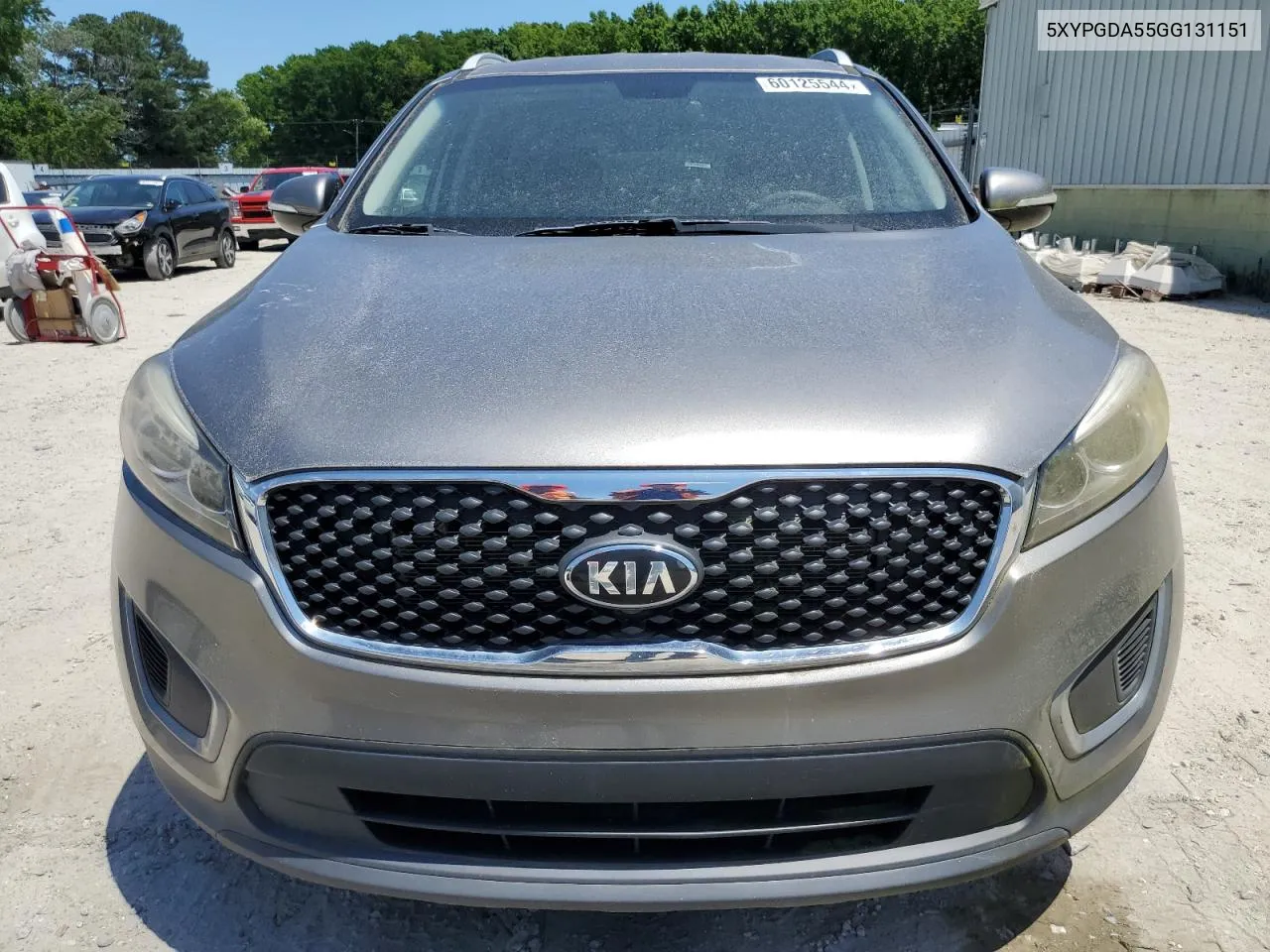 2016 Kia Sorento Lx VIN: 5XYPGDA55GG131151 Lot: 60125544