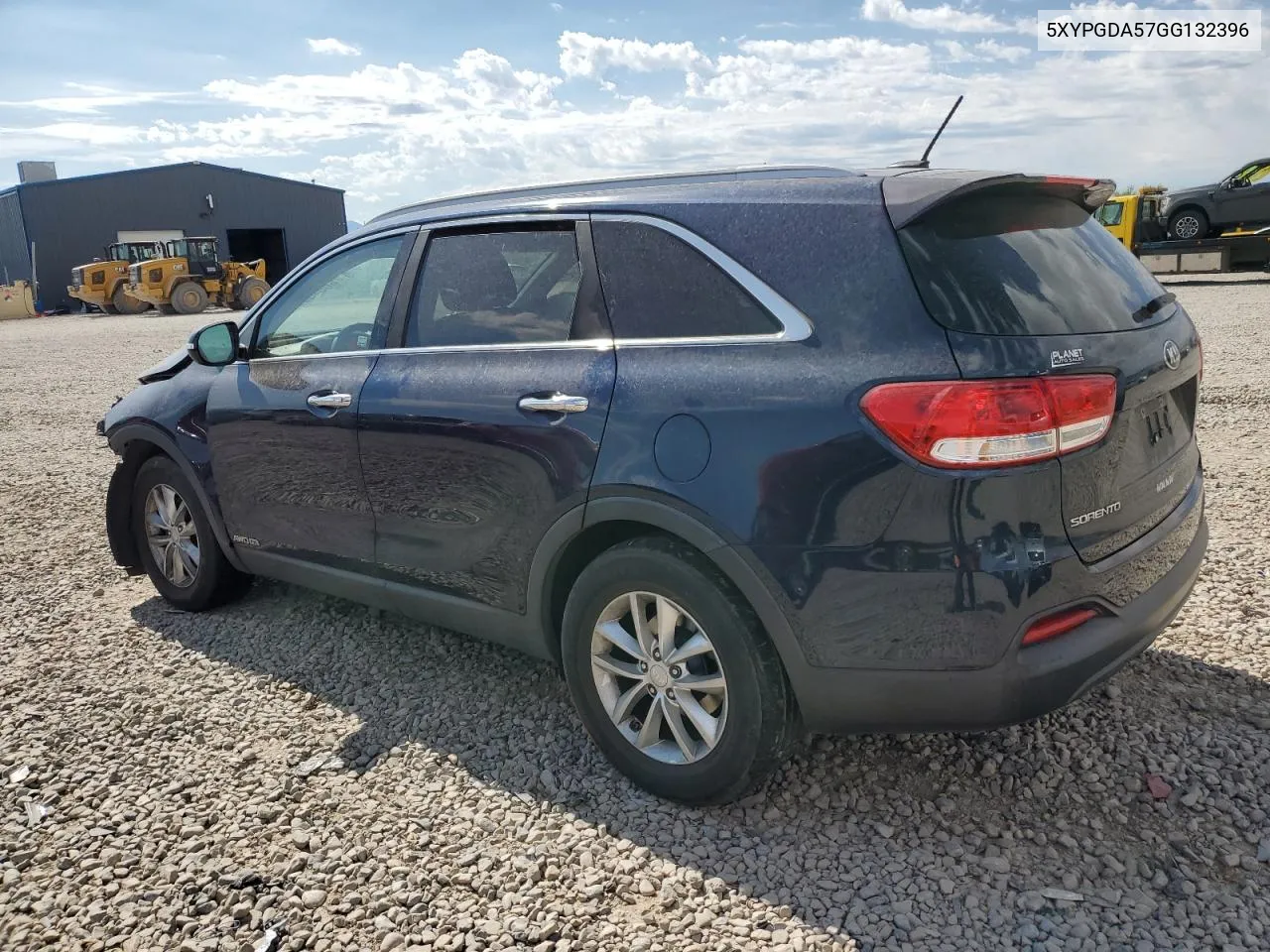 2016 Kia Sorento Lx VIN: 5XYPGDA57GG132396 Lot: 60548914