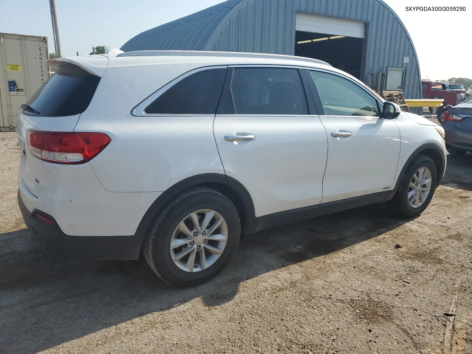 2016 Kia Sorento Lx VIN: 5XYPGDA30GG059290 Lot: 62487834