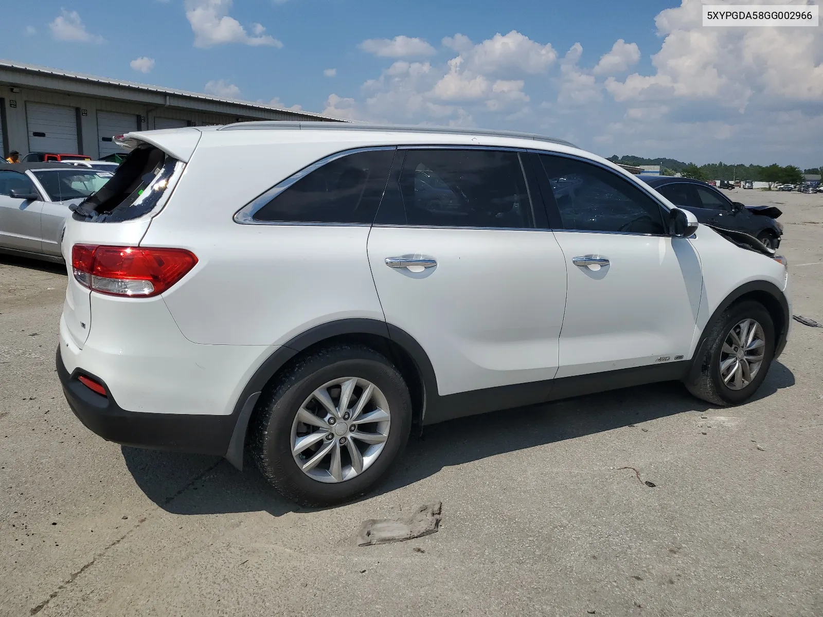 5XYPGDA58GG002966 2016 Kia Sorento Lx