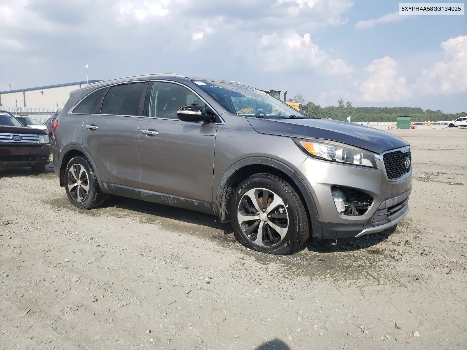 2016 Kia Sorento Ex VIN: 5XYPH4A58GG134025 Lot: 63359724