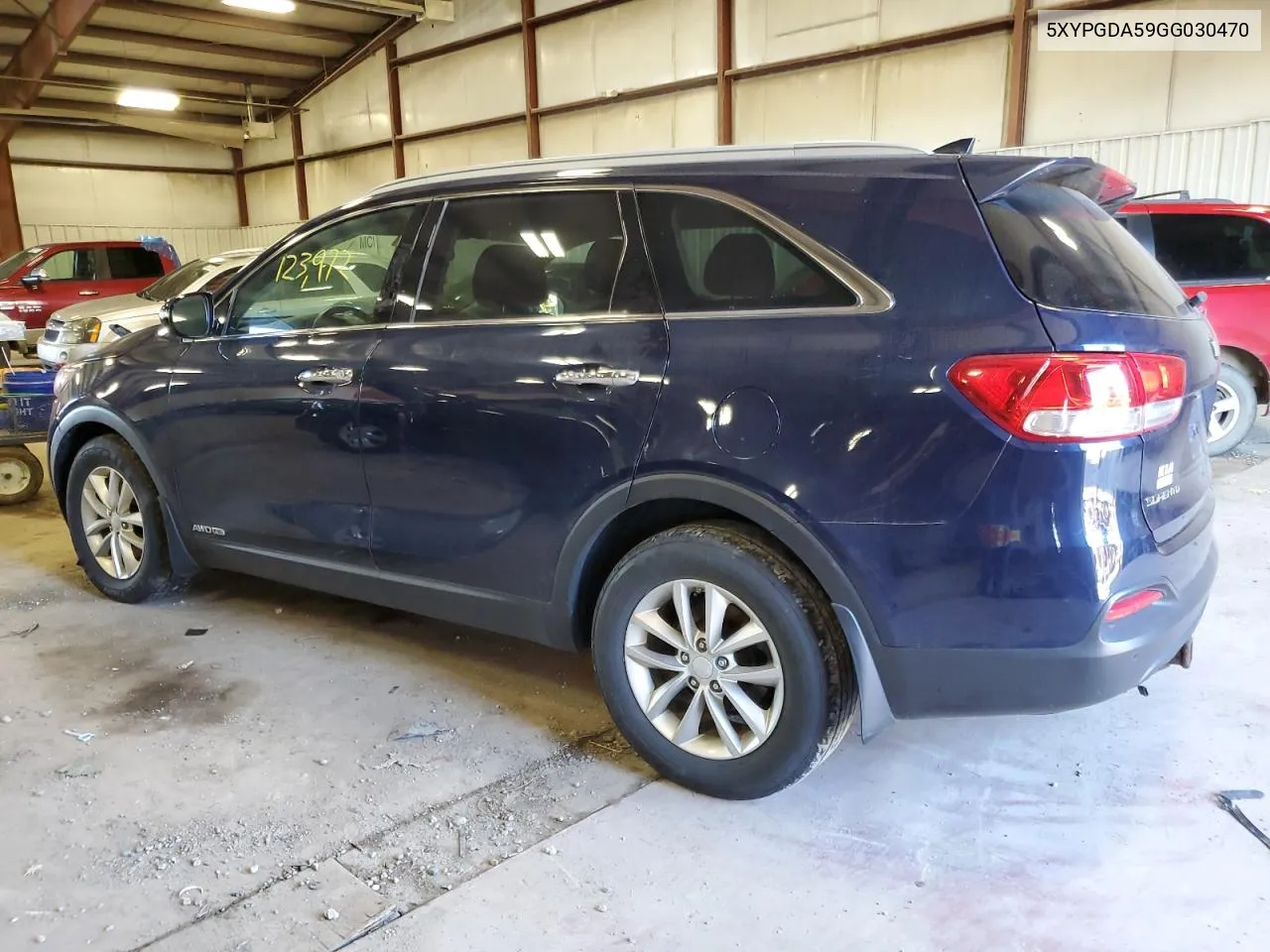 2016 Kia Sorento Lx VIN: 5XYPGDA59GG030470 Lot: 63419544