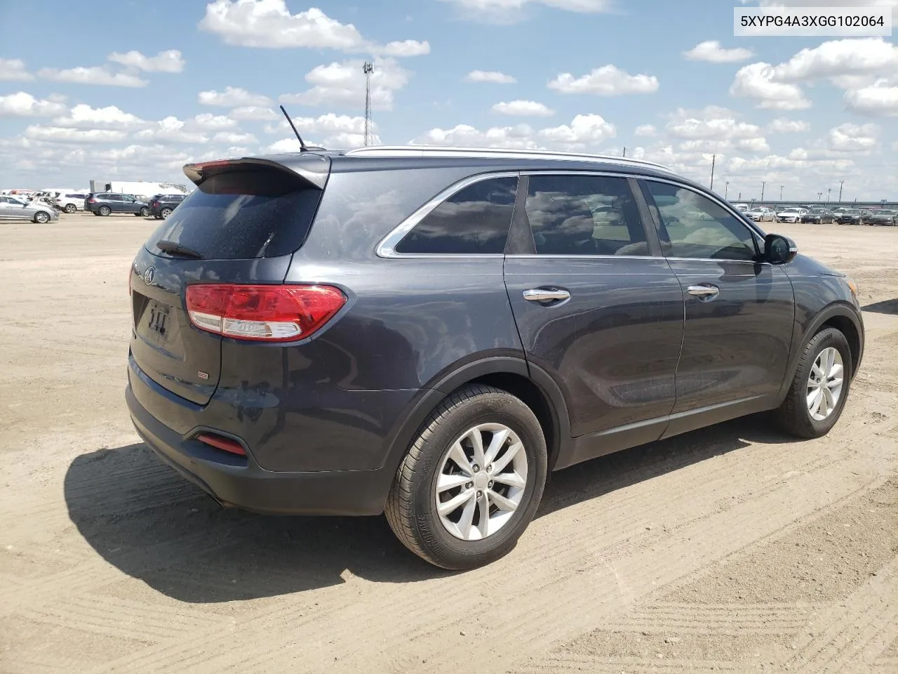 2016 Kia Sorento Lx VIN: 5XYPG4A3XGG102064 Lot: 63643244