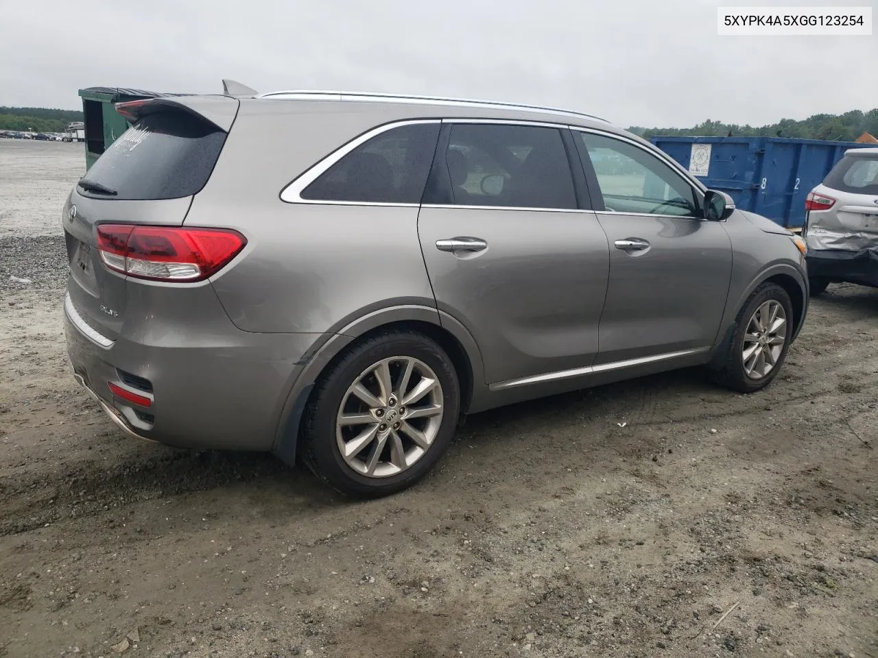 5XYPK4A5XGG123254 2016 Kia Sorento Sx