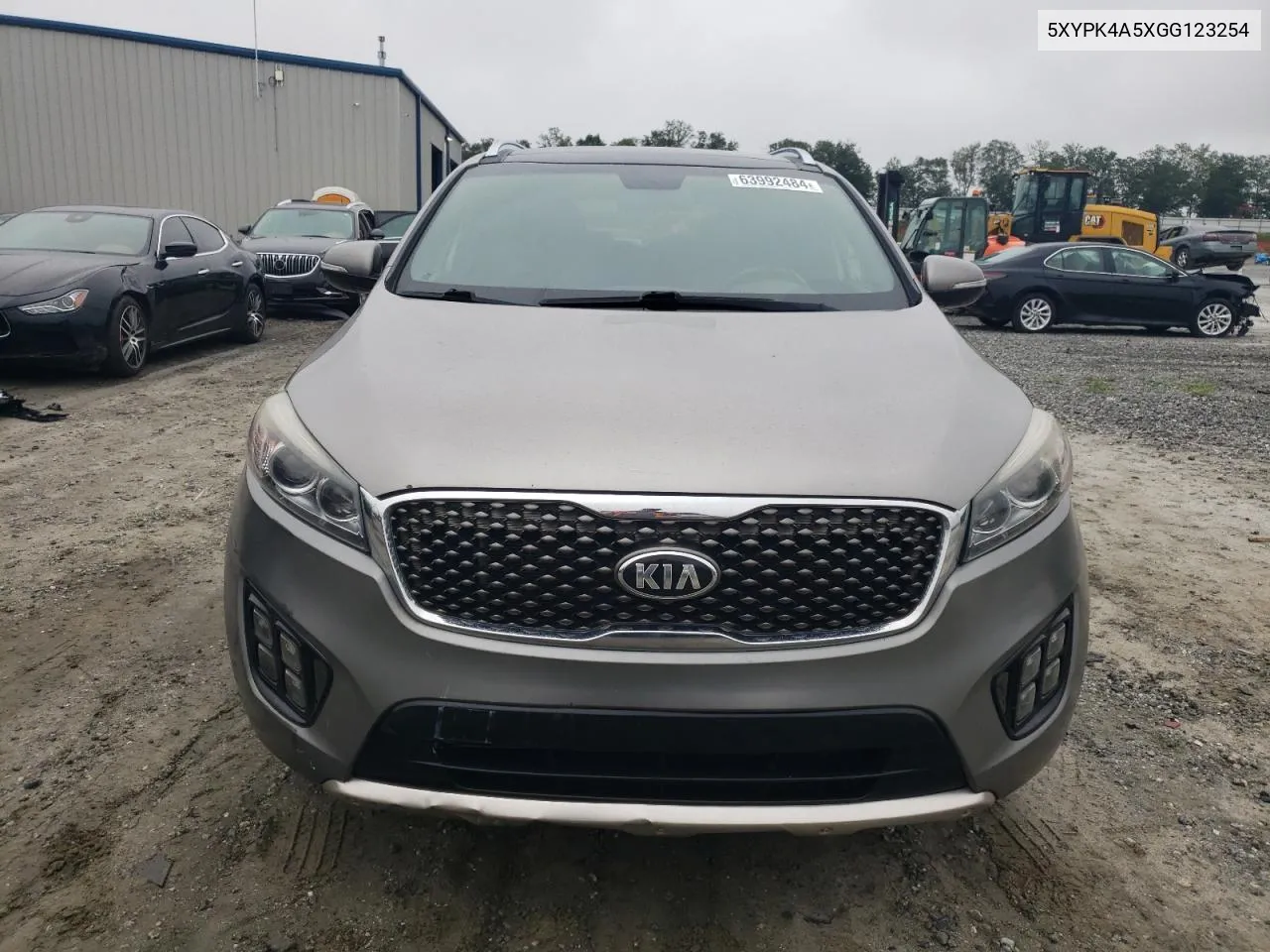 2016 Kia Sorento Sx VIN: 5XYPK4A5XGG123254 Lot: 63992484