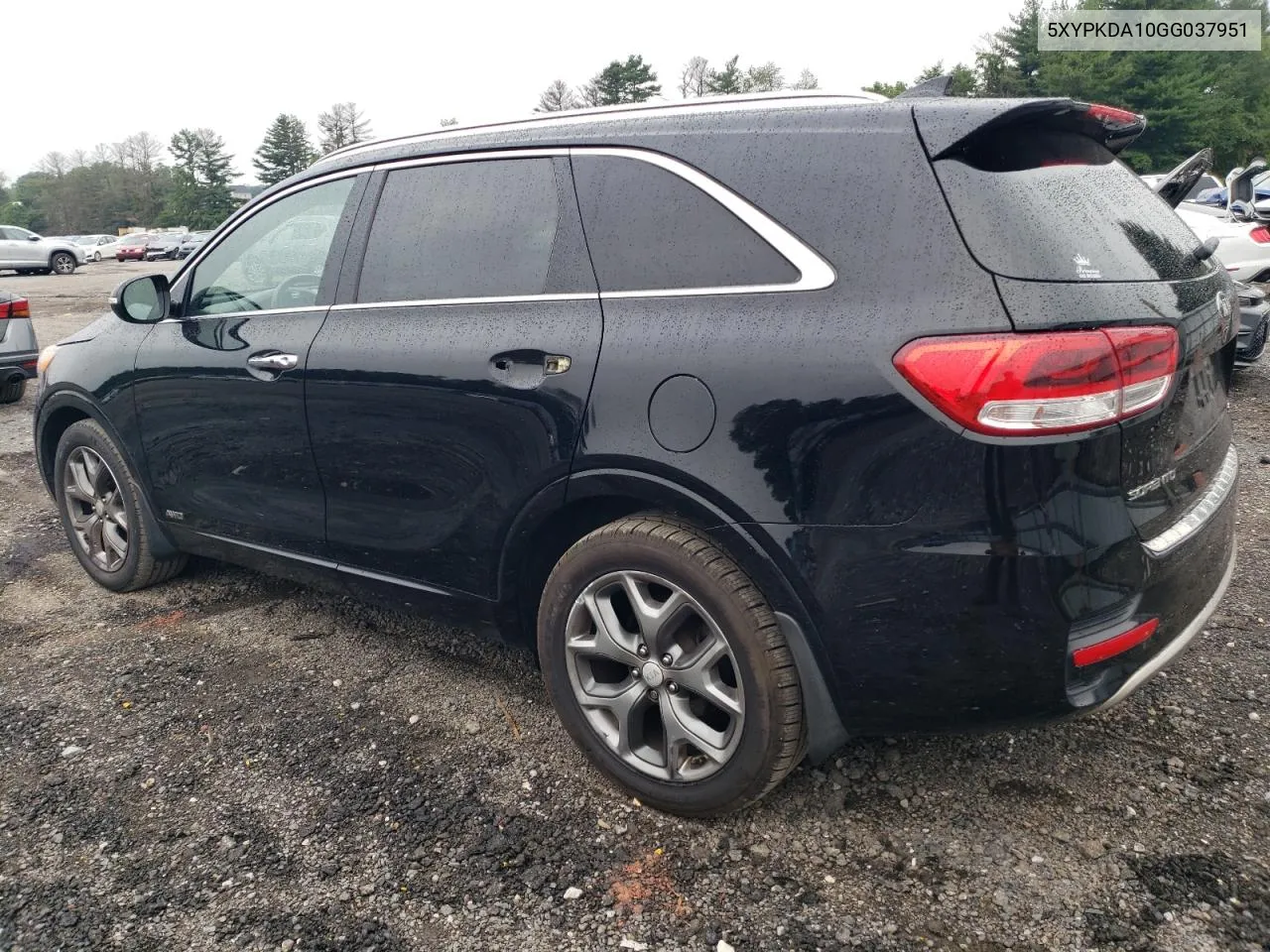 2016 Kia Sorento Sx VIN: 5XYPKDA10GG037951 Lot: 64444454