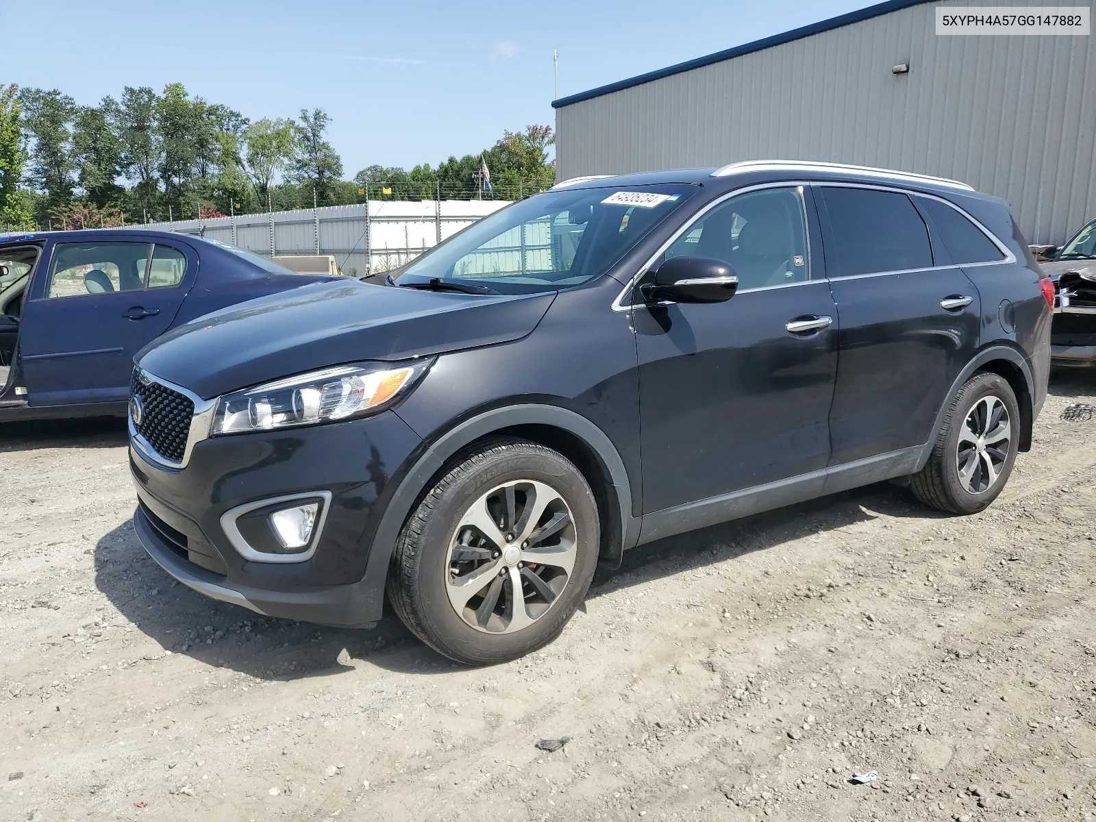 2016 Kia Sorento Ex VIN: 5XYPH4A57GG147882 Lot: 64935234