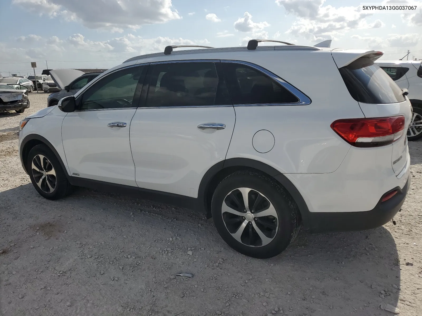 2016 Kia Sorento Ex VIN: 5XYPHDA13GG037067 Lot: 64988164